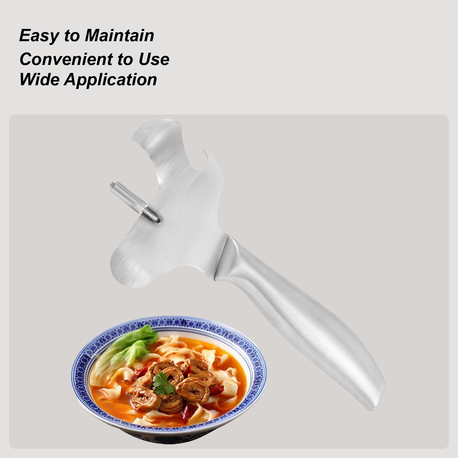 Home Cooking Meal - Noodle Cutter Stainless Steel Noodle Peeler