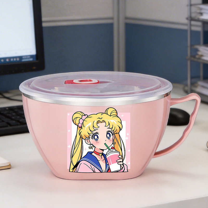 Home Cooking Delivery - Sailor Moon Stainless Steel Noodle Bowl