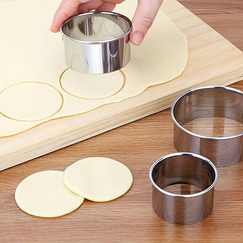 Home Cooking Restaurant - 3pcs/set Non-Stick Stainless Steel Dumpling Mold