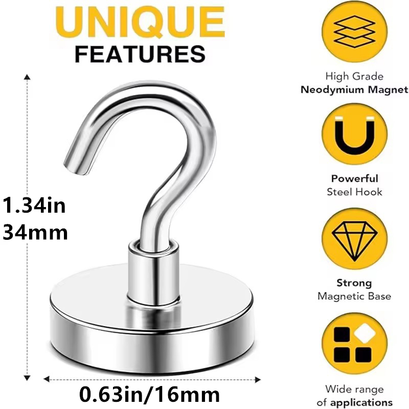 8Colors 16mm Heavy Duty Magnet - Home Cooking Delivery reseña y precio