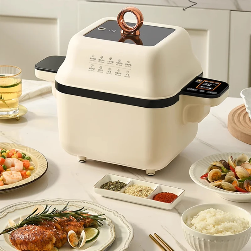 Fully Automatic Rotating Stir  - Home Cooking Fried Rice reseña y precio