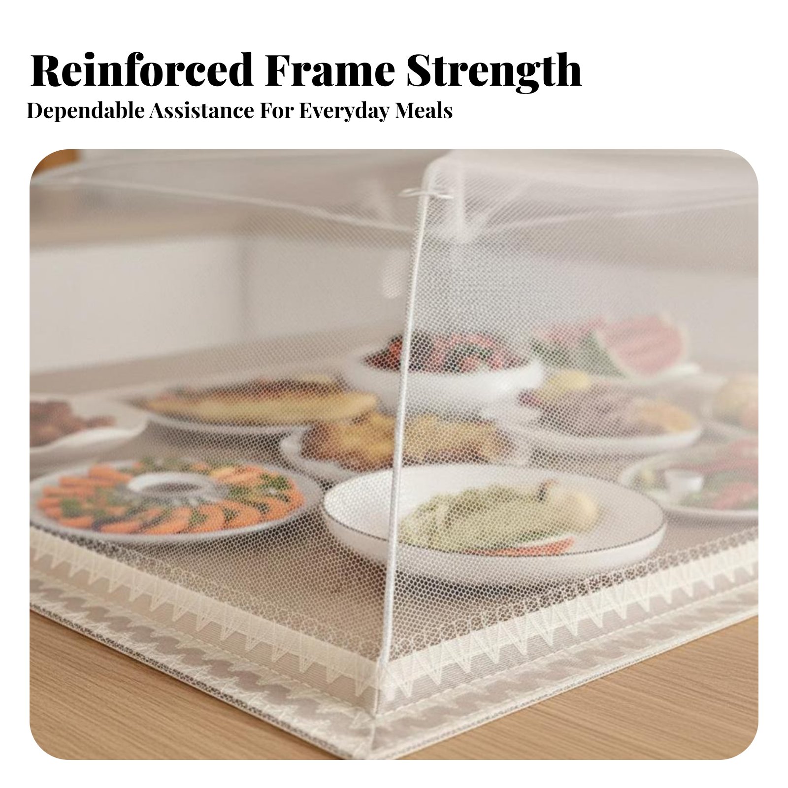 Foldable Mesh Food Tent Foldab - Home Cooking Host reseña y precio