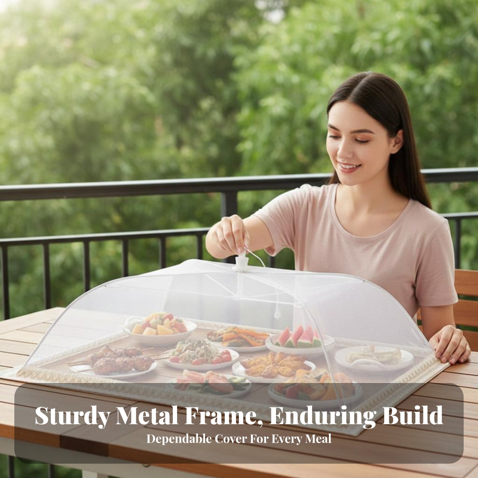 Foldable Mesh Food Tent Foldab - Home Cooking Host reseña y precio