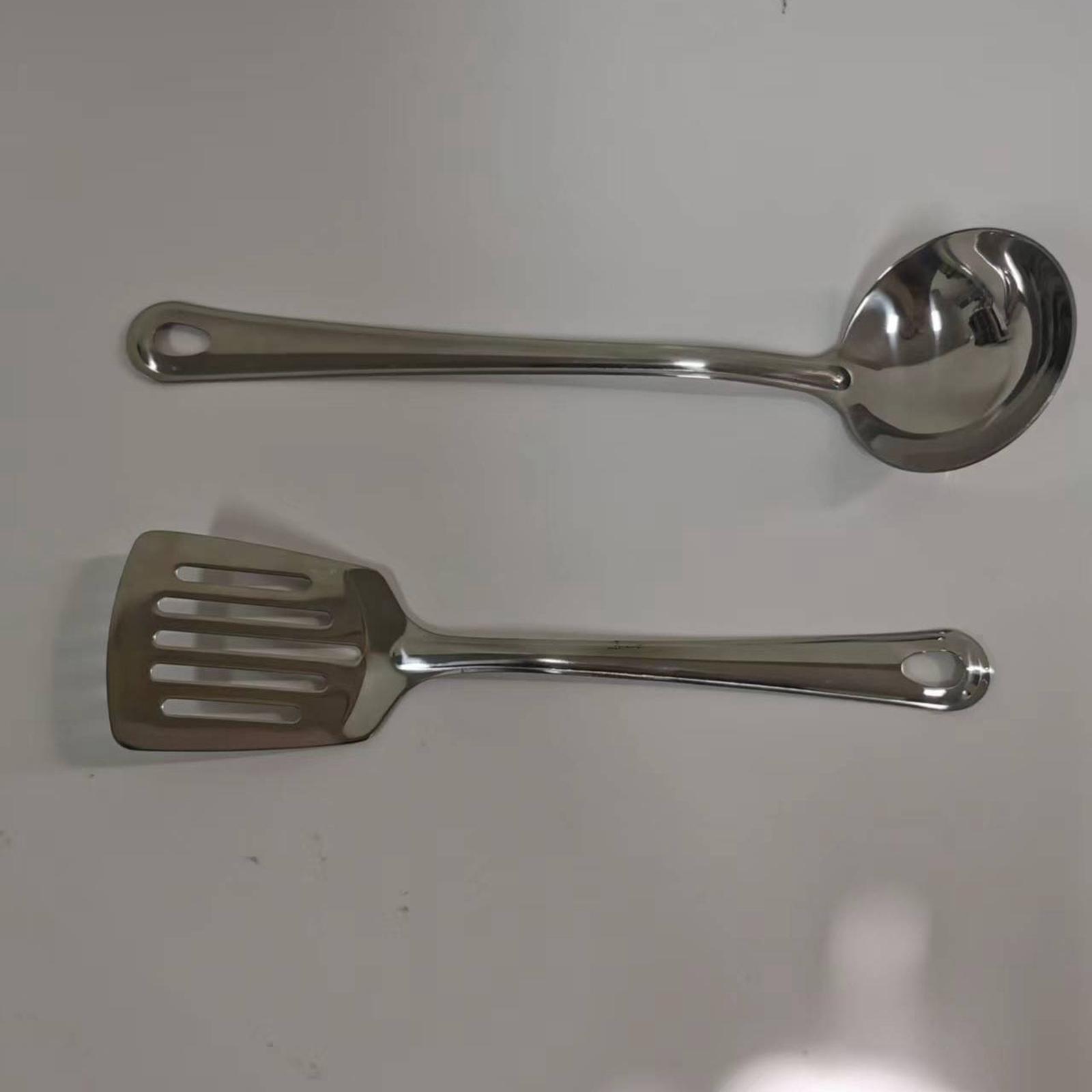 Soup Ladle Spoon Easy to Clean - Home Cooking Restaurant reseña y precio