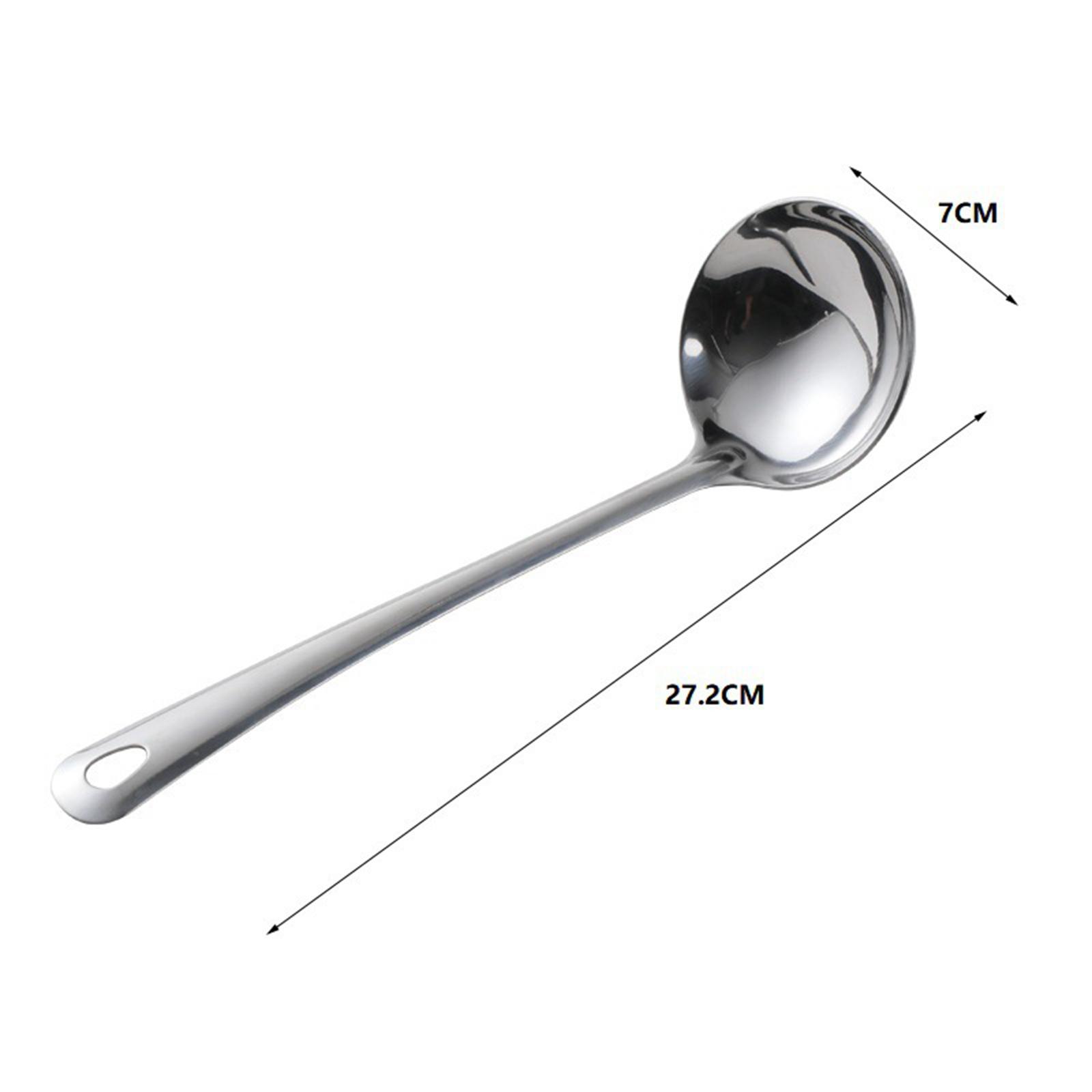 Soup Ladle Spoon Easy to Clean - Home Cooking Restaurant reseña y precio