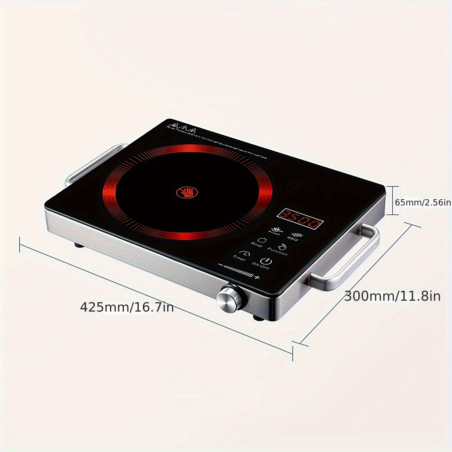 Electric Ceramic Stove, 2200W  - Home Cooking Electric reseña y precio