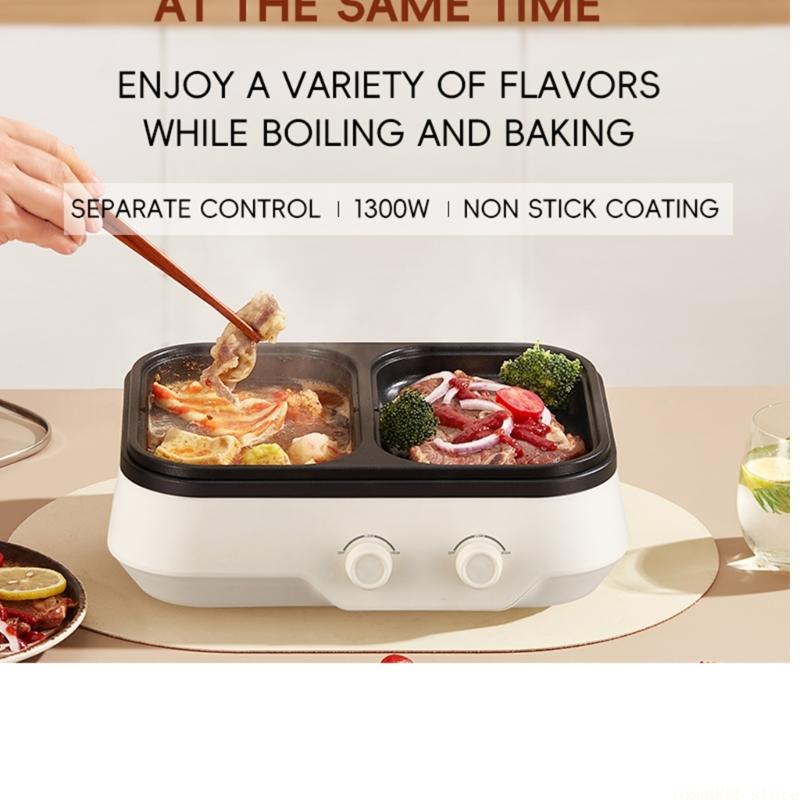 D0AB 1300W Two Zone Cooking An - Home Cooking Meal reseña y precio