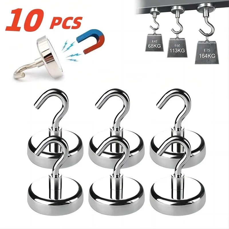 10PCS Strong Magnet Hooks Mult - Home Cooking Delivery reseña y precio