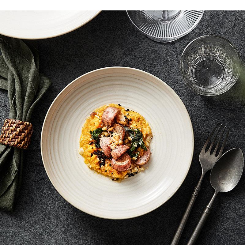 Round Specialty Ceramic Pasta  - Home Cooking Fried Rice reseña y precio