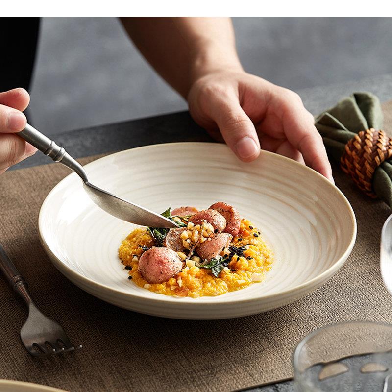 Round Specialty Ceramic Pasta  - Home Cooking Fried Rice reseña y precio