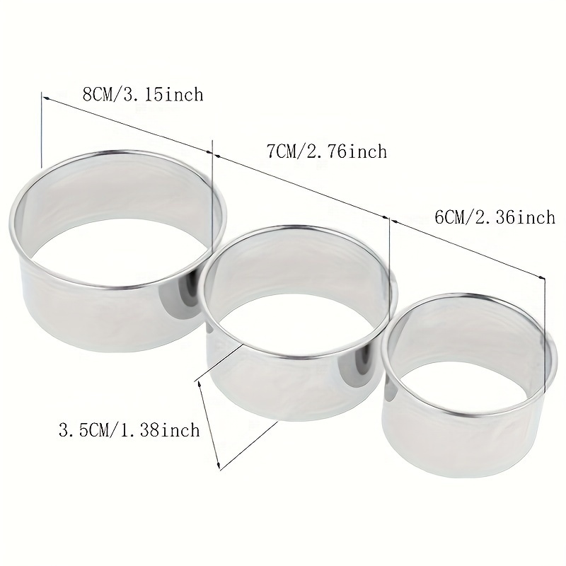 3pcs/set Non-Stick Stainless S - Home Cooking Restaurant reseña y precio
