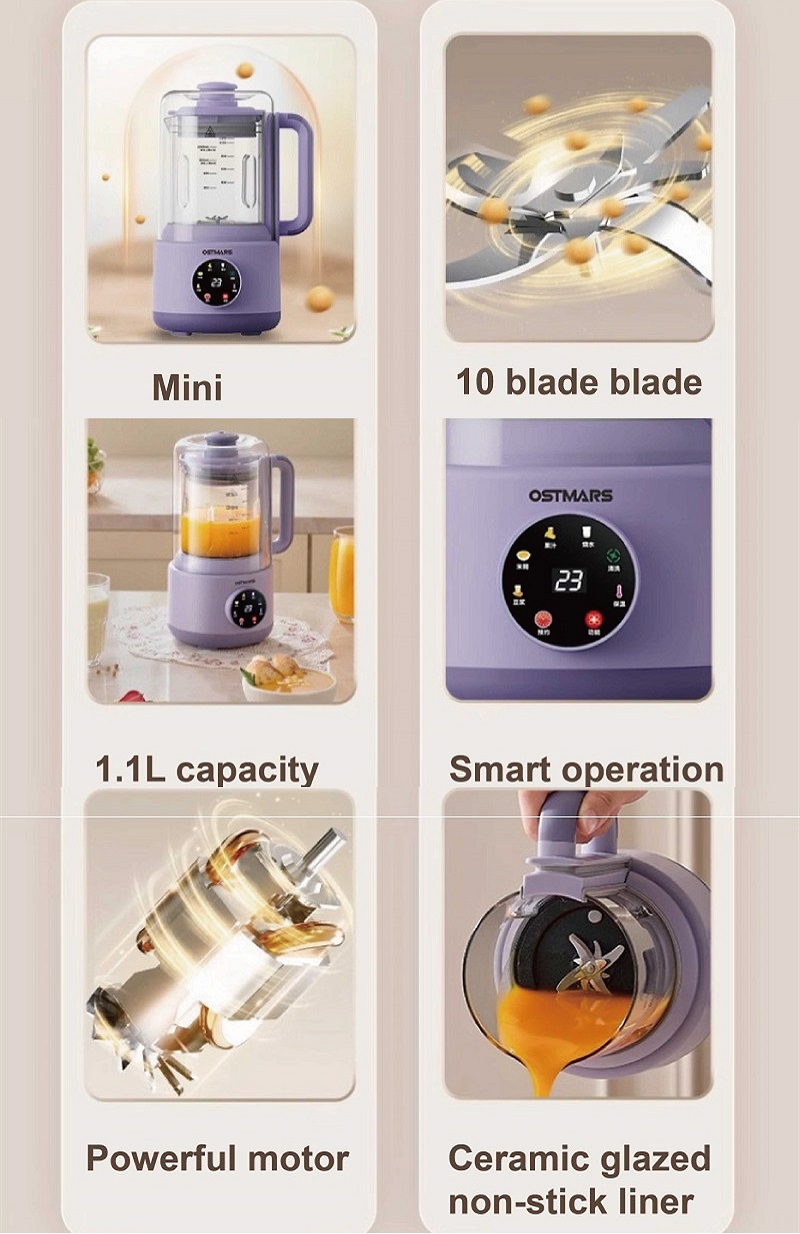 600W Home Soy Milk Machine 110 - Home Cooking Electric reseña y precio