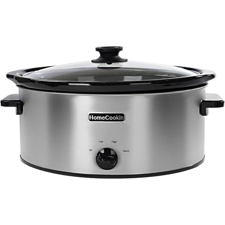 7 Quart Oval Manual Slow Cooke - Home Cooking Meal reseña y precio