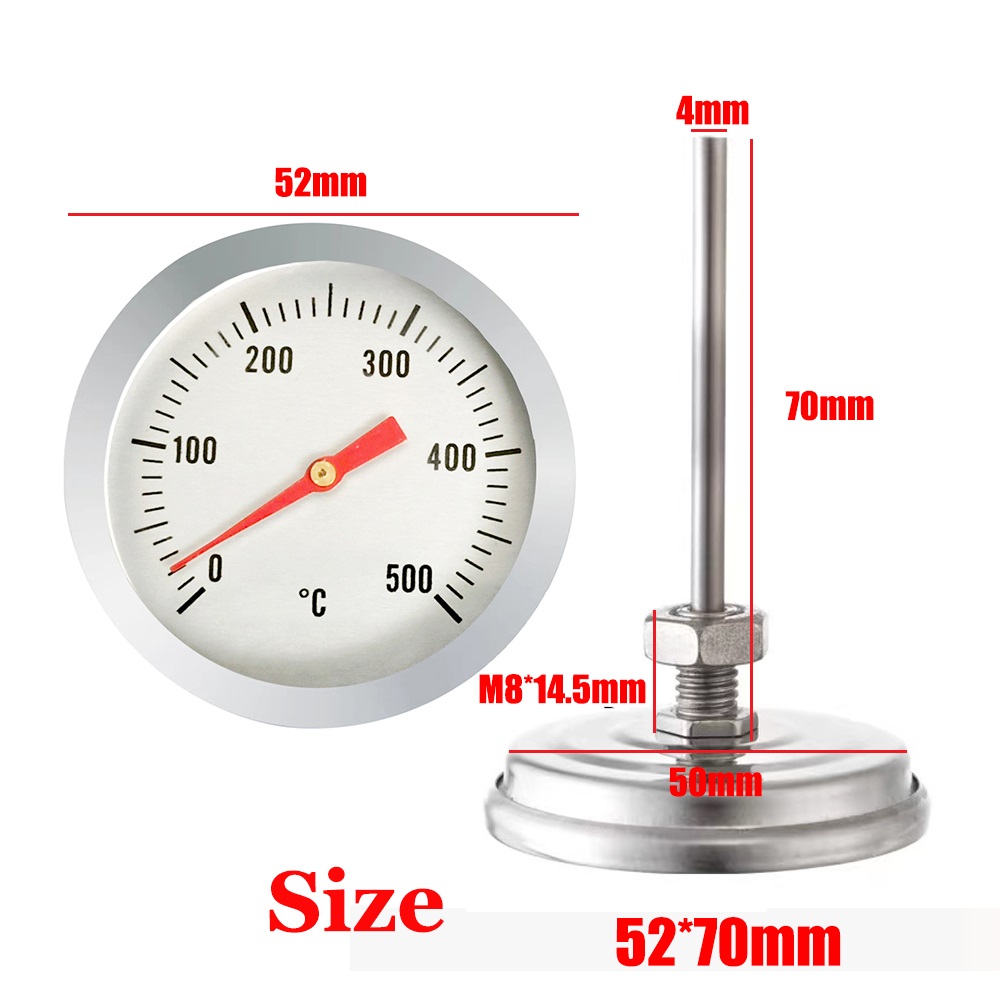 0-500 Celsius 52mm Diameter In - Home Cooking Reading reseña y precio