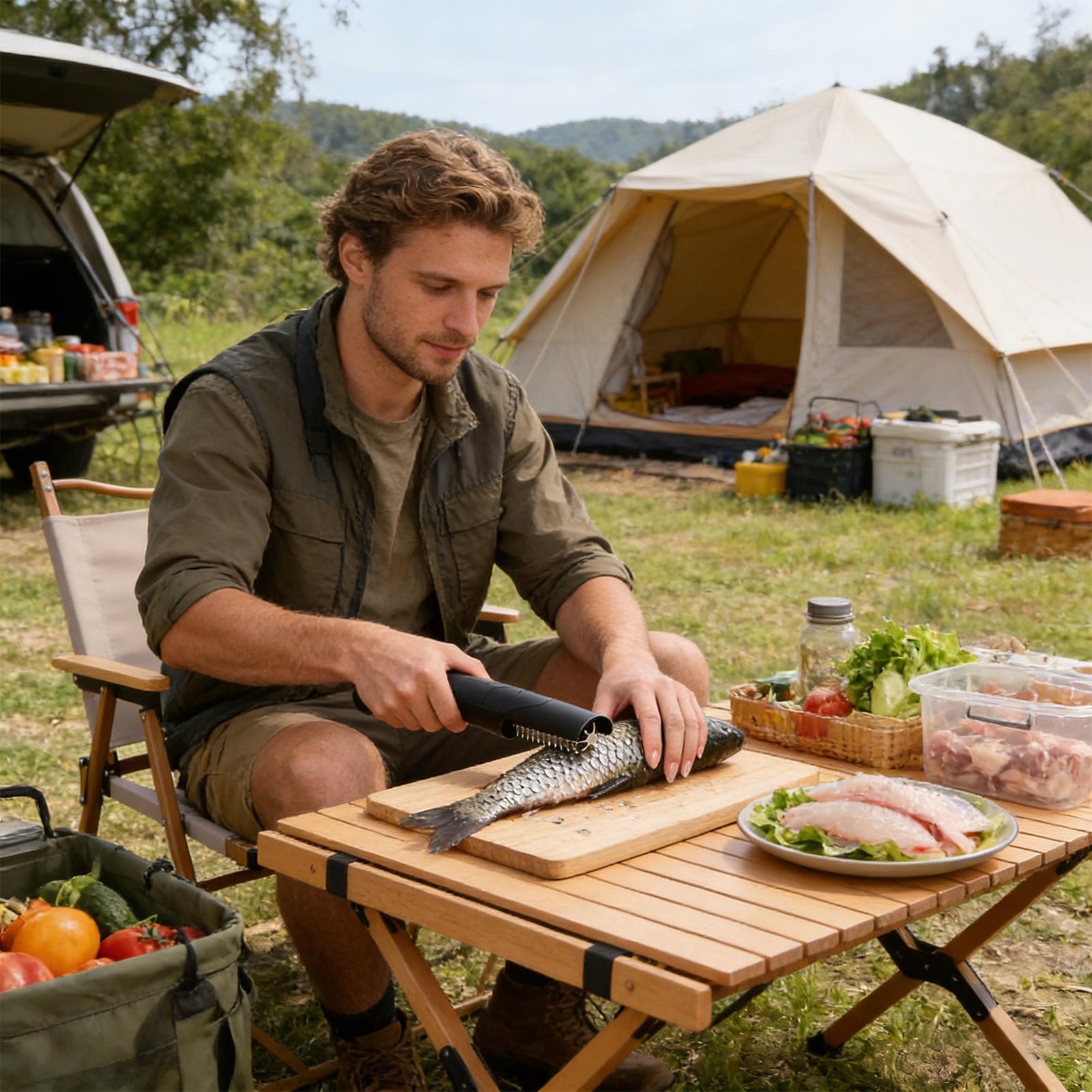 Fish Scaler Cordless Handheld  - Home Cooking Meal reseña y precio