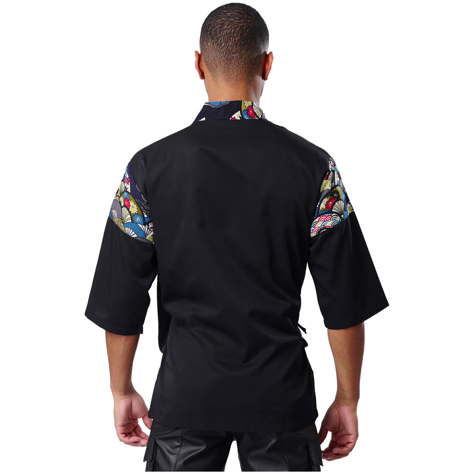Men's Japanese Sushi Chef Coat - Home Cooking Restaurant reseña y precio