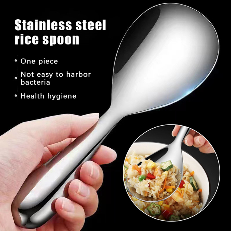 Stainless Steel Rice Spoon Hou - Home Cooking Delivery reseña y precio
