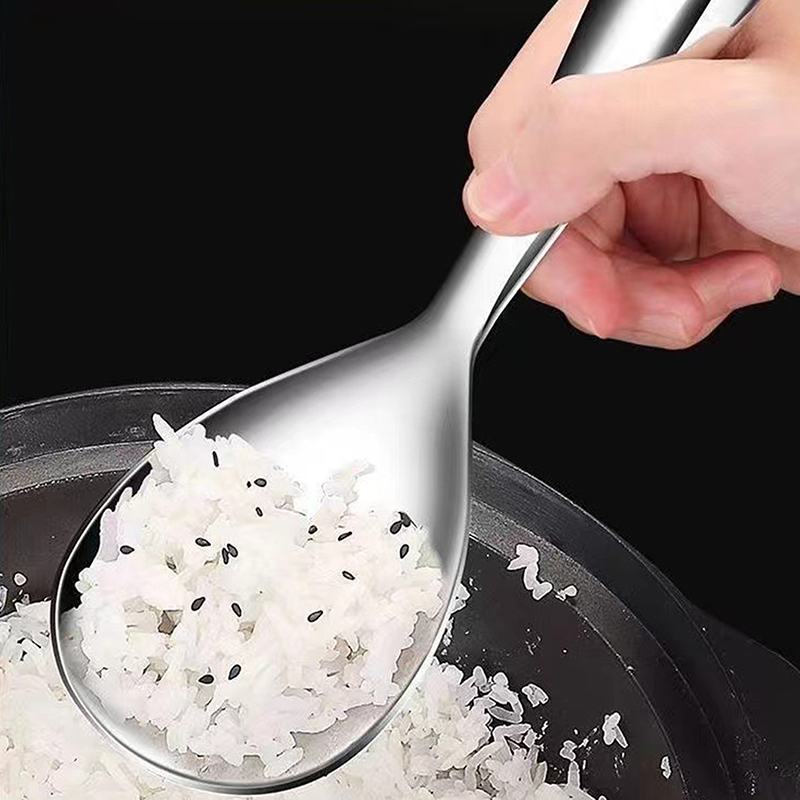 Stainless Steel Rice Spoon Hou - Home Cooking Delivery reseña y precio