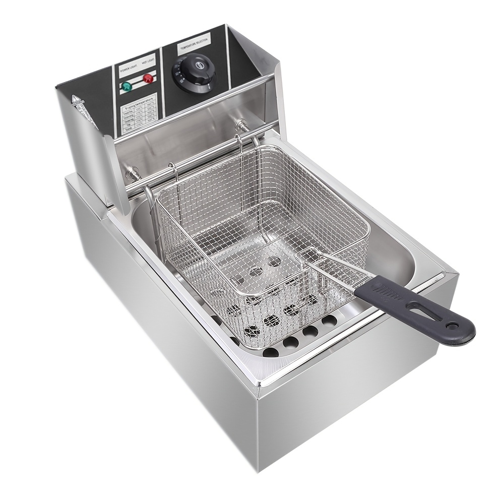 1.59gal Electric Deep Fryer, w - Home Cooking Restaurant reseña y precio