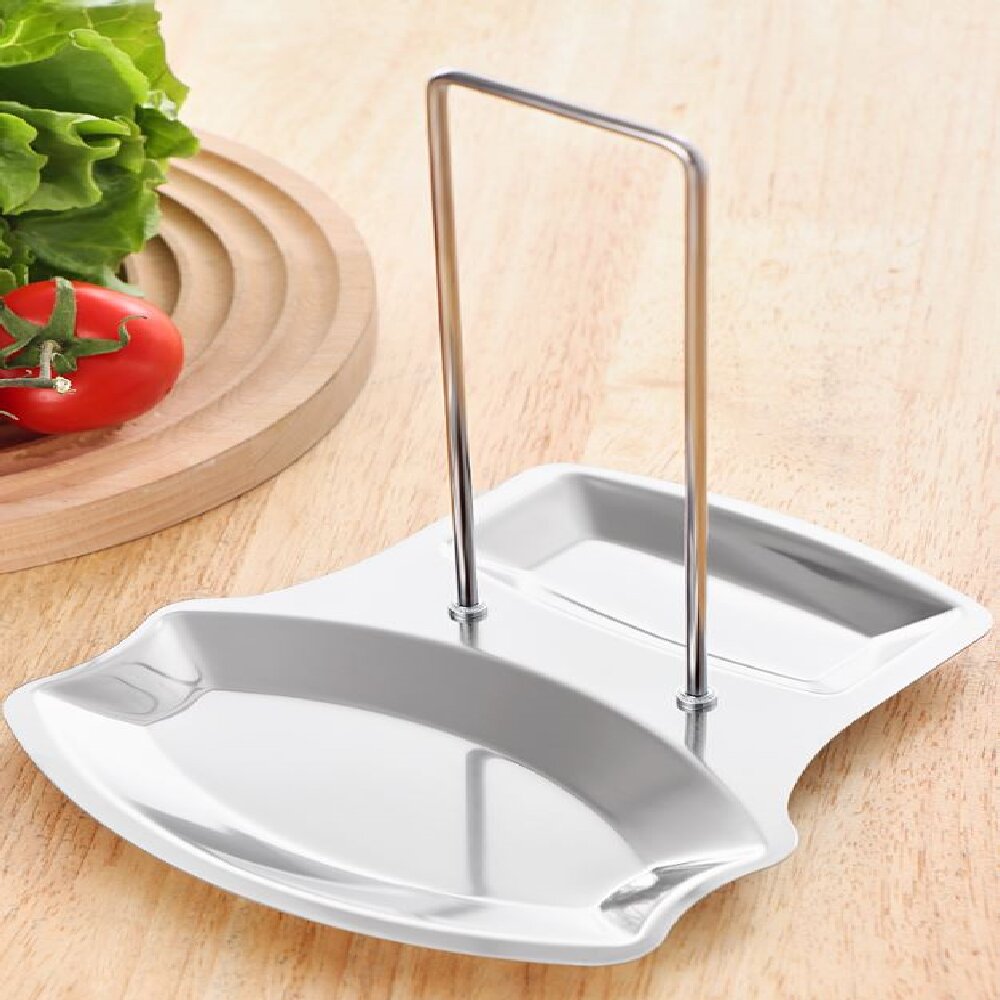Stainless Steel Pot Lid Holder - Home Cooking Delivery reseña y precio