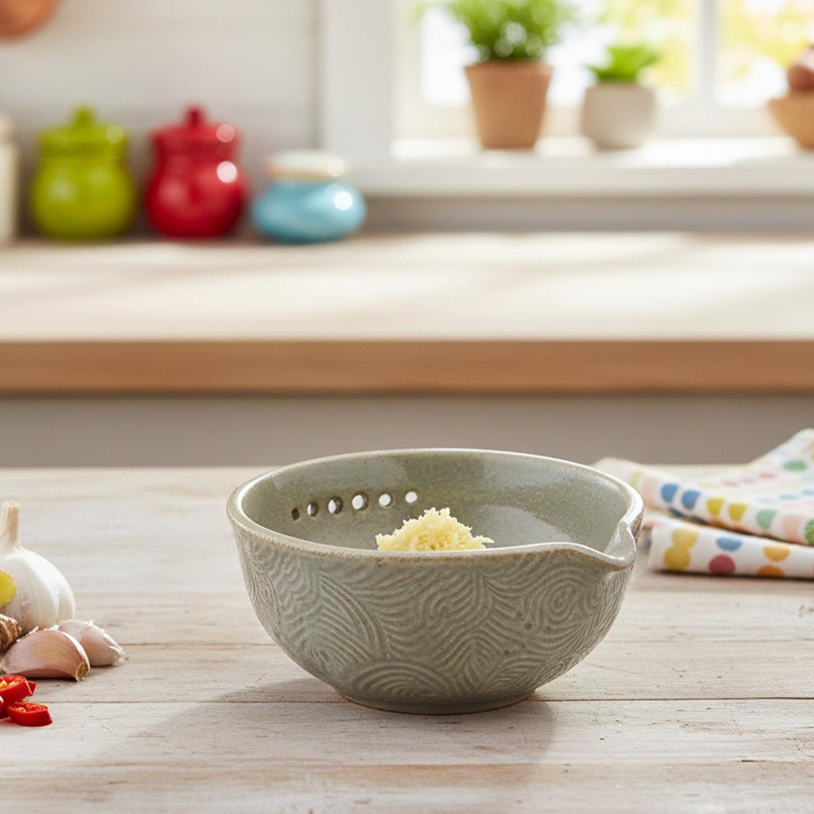 Garlic Plate Ceramic Mincer Bo - Home Cooking Meal reseña y precio