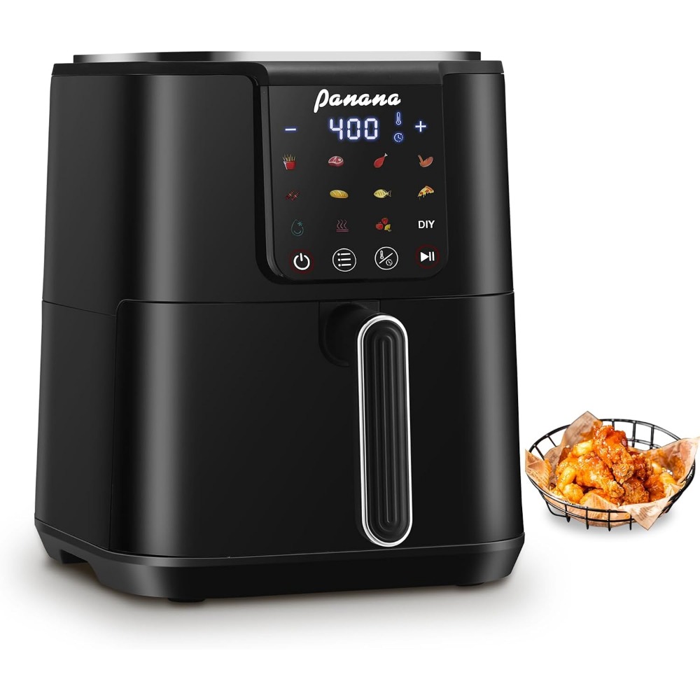 Large 6Qt Oil Free Airfryer Ov - Home Cooking Meal reseña y precio