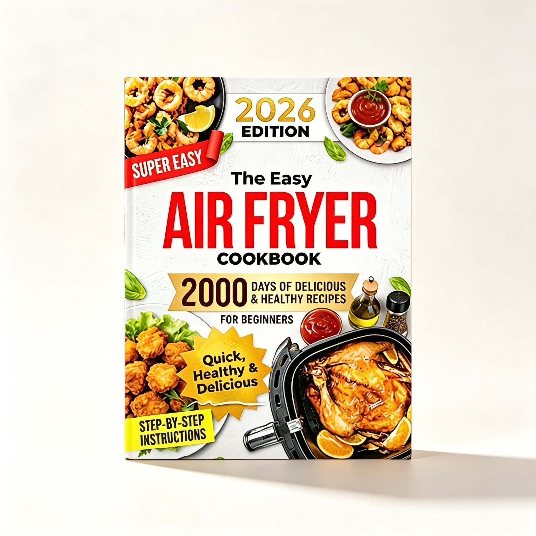 Easy Air Fryer Cookbook for Be - Home Cooking Easy Recipes reseña y precio