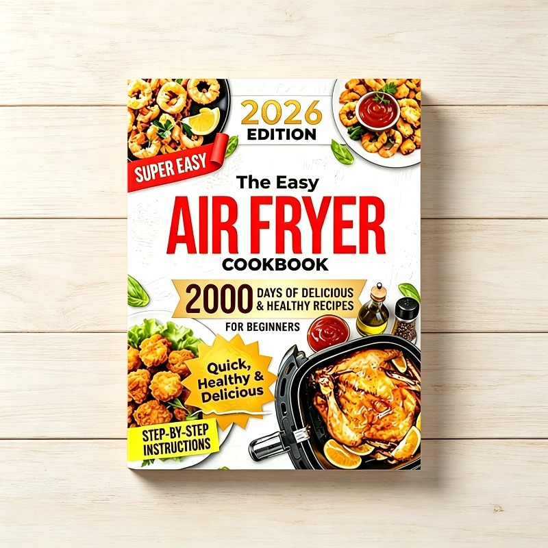 Easy Air Fryer Cookbook for Be - Home Cooking Easy Recipes reseña y precio