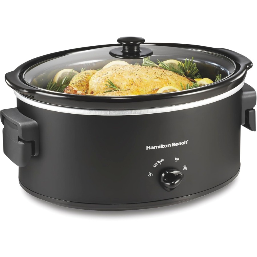 7 Quart Slow Cooker with Space - Home Cooking Meal reseña y precio