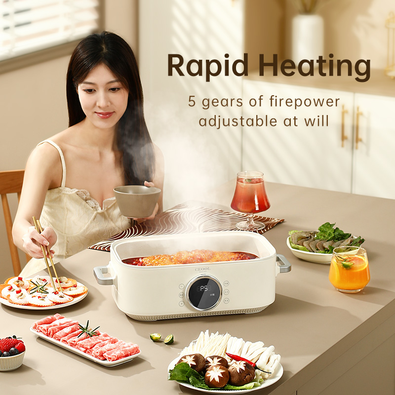 10L 3-in-1 Electric Food Steam - Home Cooking Restaurant reseña y precio