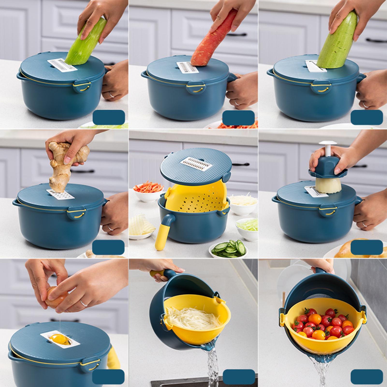 Veggie Slicer Kitchen Grater W - Home Cooking Meal reseña y precio
